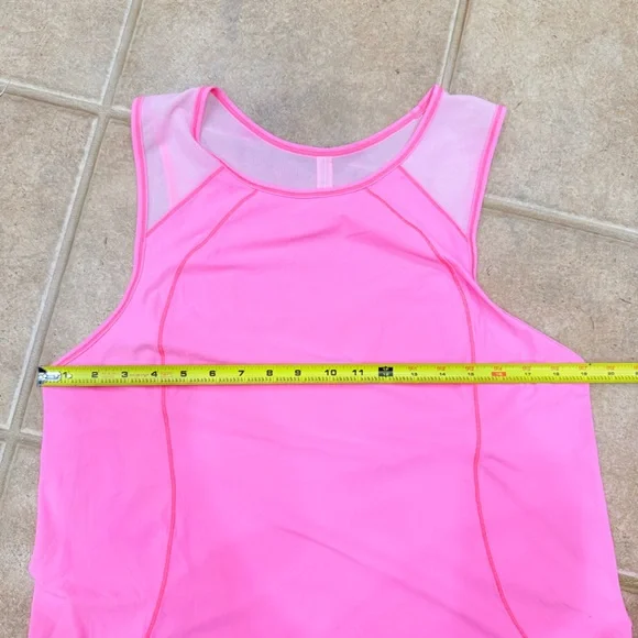 Lululemon Sculpt Tank Top Pink Women’s Size 10 Athletic Workout Yoga - Picture 4 of 5